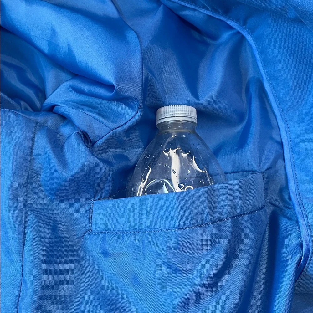 Lands' End Women's Utility Jacket in Vibrant Blue.  Size M. - Picture 7 of 7